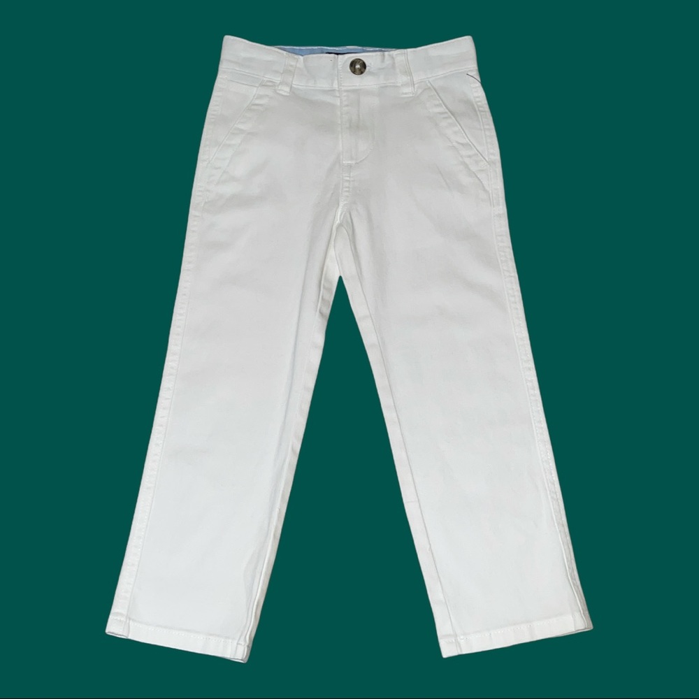 Boys white khakis